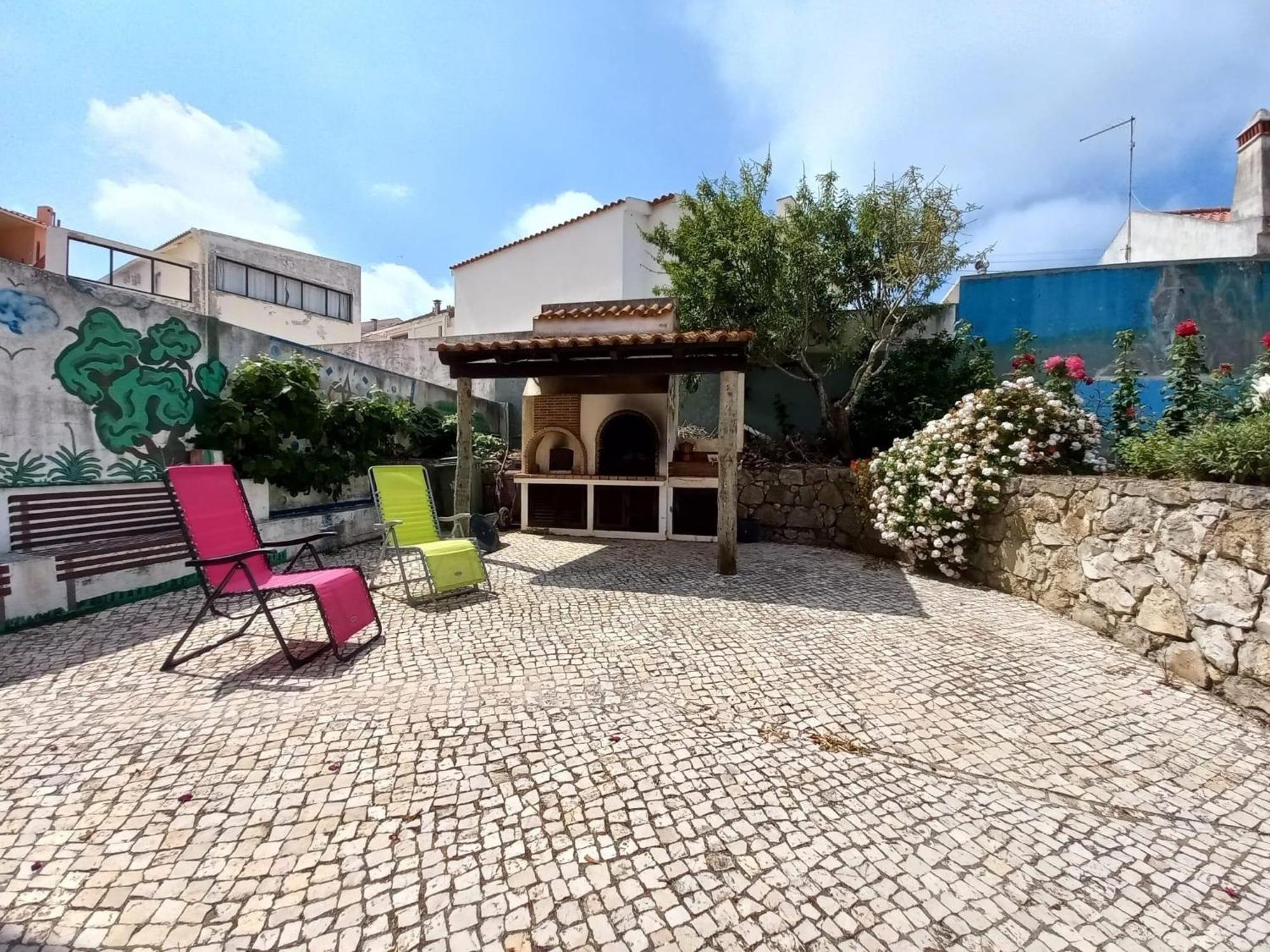 Casa Do Portao Azul - Espadarte Atouguia Da Baleia Luaran gambar